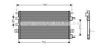 AVA QUALITY COOLING CR5023 Condenser, air conditioning